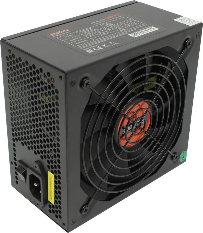    ATX 800W ExeGate [ATX-800PPX] (24+2x4+2x8) (220363) Cable Management