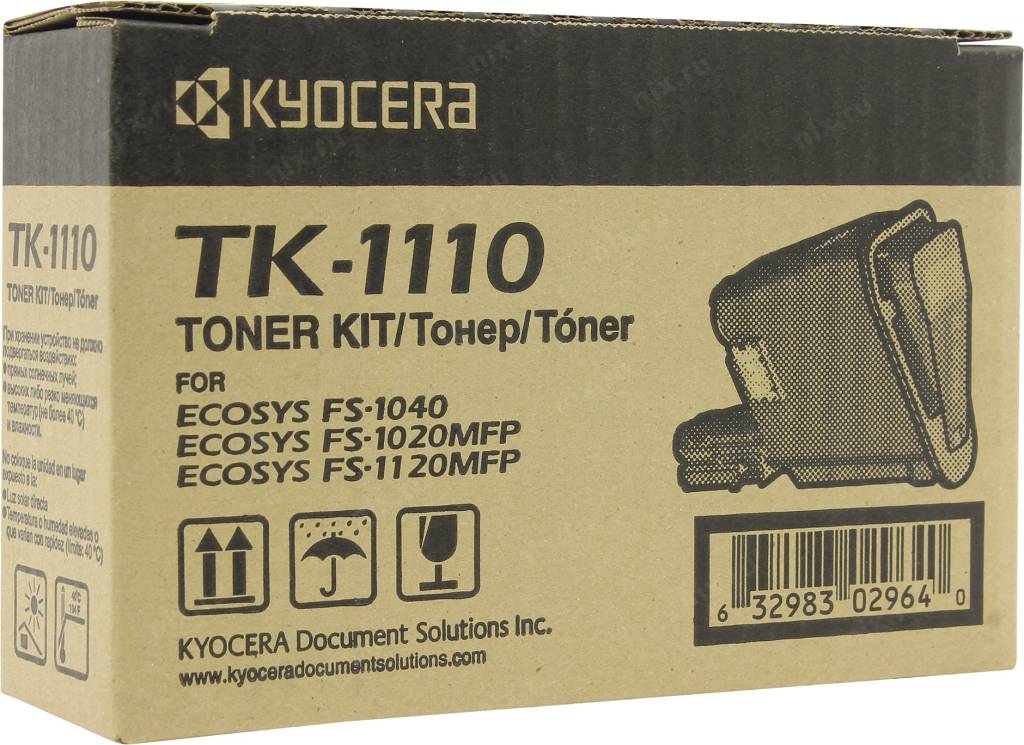  - Kyocera TK-1110 (o)  FS1040/1020MFP/1120MFP (2500 ) TK1110 (1T02M50NX0)