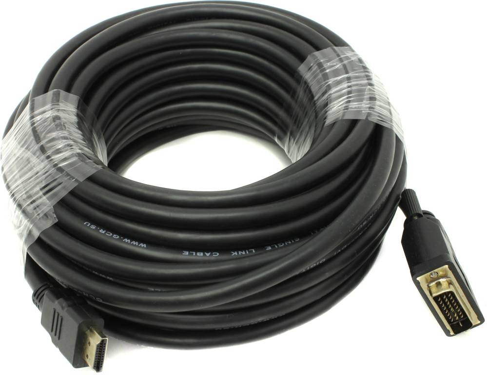   HDMI to DVI-D Dual Link (19M -25M) 15 (2 ) Greenconnection [GC-HD2DVI1