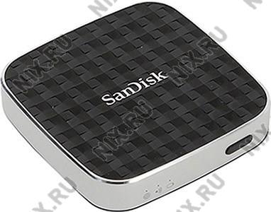   USB2.0/Wi-Fi 32Gb SanDisk Connect Media Drive [SDWS1-032G-E57] (802.11b/g/n, SD slot)