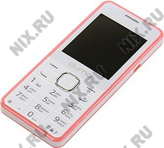   QUMO Push 242Dual Pink (QuadBand, 2.4 400x360 IPS, GSM+BT, microSD, Cam, 68)