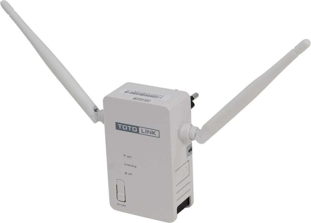   TOTOLINK [EX300] Wireless N Range Extender (802.11b/g/n, 300Mbps, 2x3dBi)