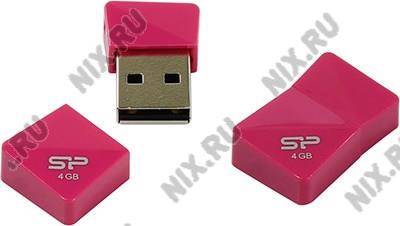   USB2.0  4Gb Silicon Power Touch T08 [SP004GBUF2T08V1H] (RTL)