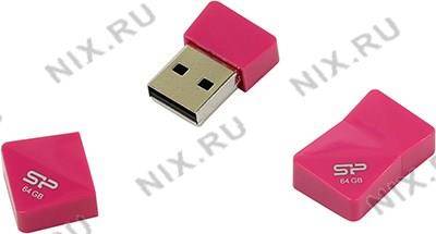   USB2.0 64Gb Silicon Power Touch T08 [SP064GBUF2T08V1H] (RTL)