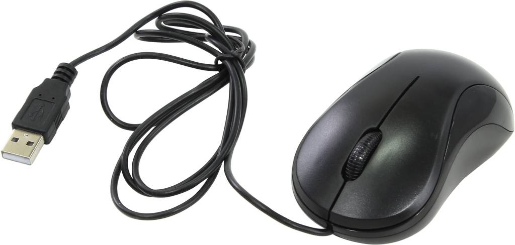   USB OKLICK Optical Mouse [115S] [Black] (RTL) 3.( ),  [711636]