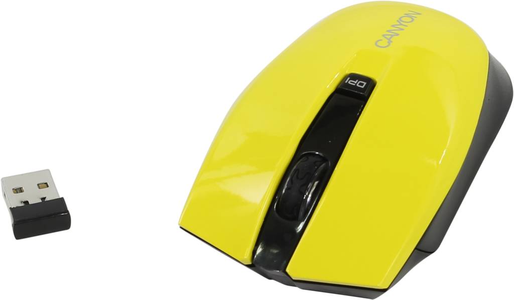   USB CANYON Wireless Optical Mouse [CNS-CMSW5Y] (RTL) 4.( )