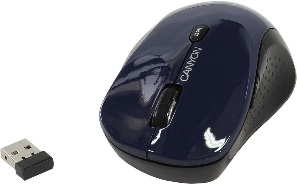   USB CANYON Wireless Optical Mouse [CNS-CMSW4BL] (RTL) 6.( )