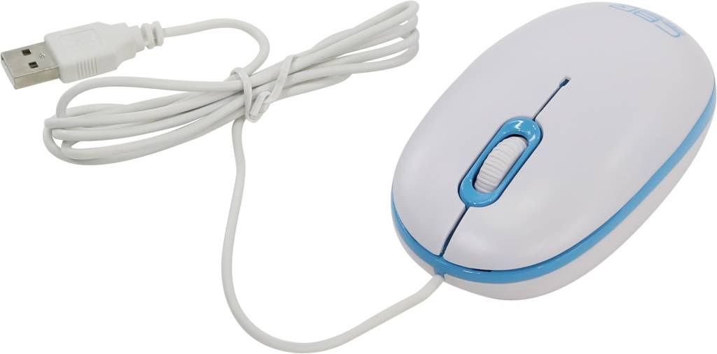   USB CBR Optical Mouse [CM180 Blue] (RTL) 3.( )