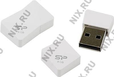   USB2.0  8Gb Silicon Power Touch T08 [SP008GBUF2T08V1W] (RTL)