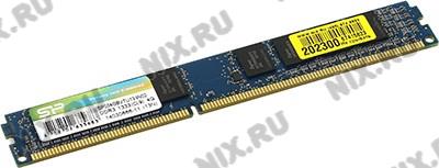    DDR3 DIMM  4Gb PC-10600 Silicon Power [SP004GBVTU133N02] CL11, Low Profile