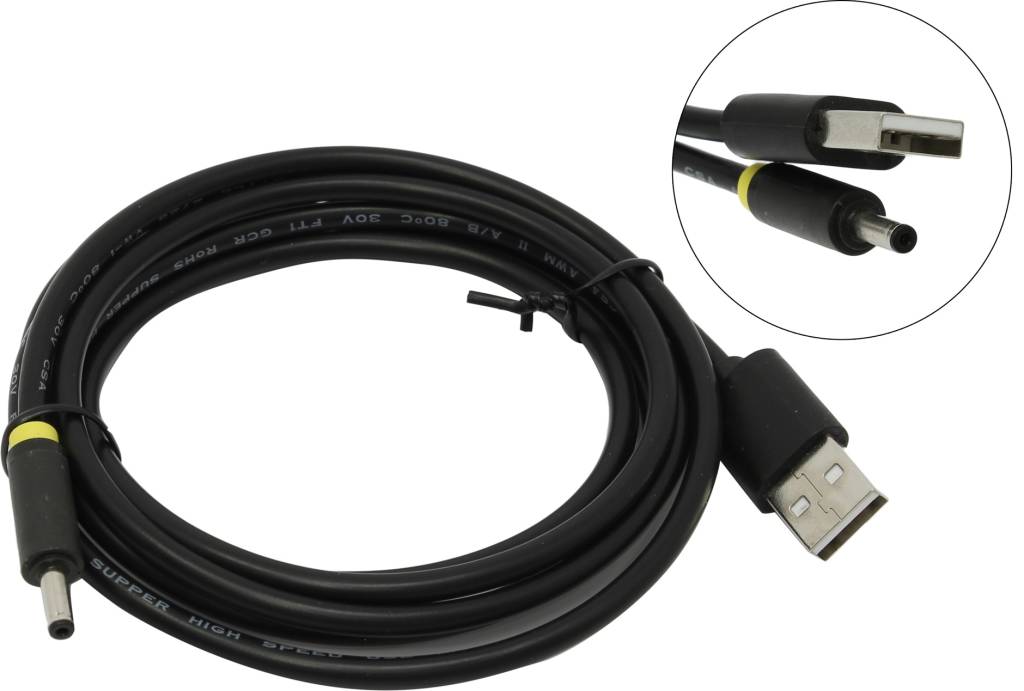   USB AM- > jack DC 3.5 1.0 Greenconnection [GC-U2DC35-1m]
