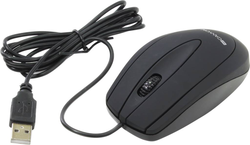   USB CANYON Optical Mouse [CNE-CMS1] Bkack (RTL) 3.( )