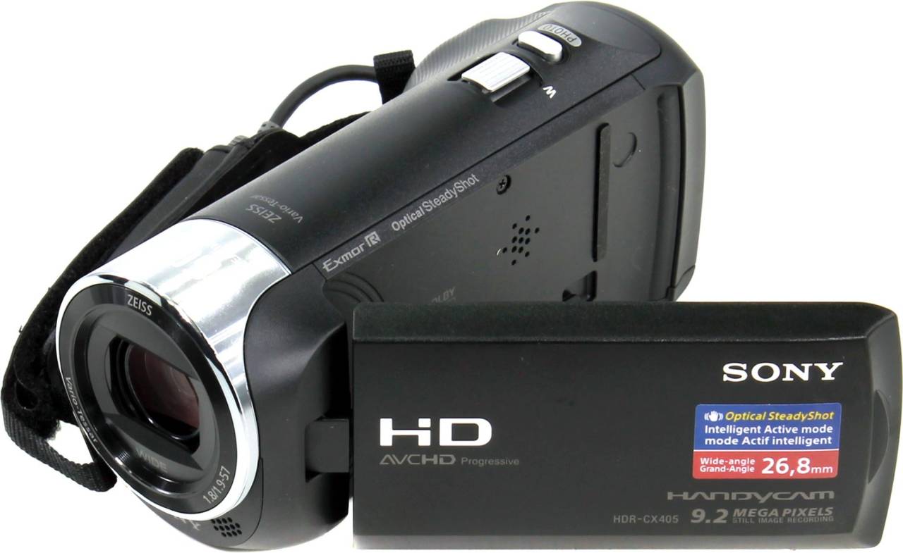    SONY HDR-CX405[Black]Digital HD Handycam(FullHD,Wide,9.2Mpx,Exmor R,30x,2.7,MS micr