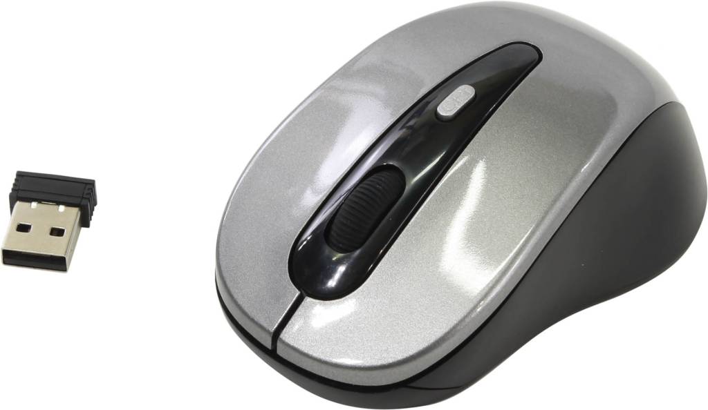   USB OKLICK Wireless Optical Mouse [435MW] [Black&Grey] (RTL) 4.( ) [945812]