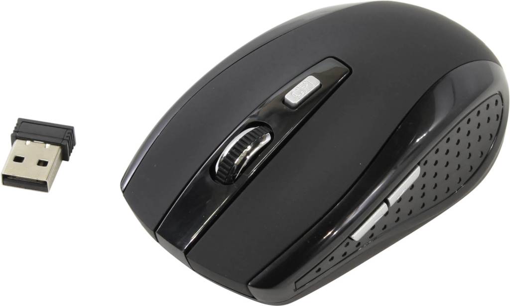   USB OKLICK Wireless Optical Mouse [455MW] [Black] (RTL) 6.( ) [945818]