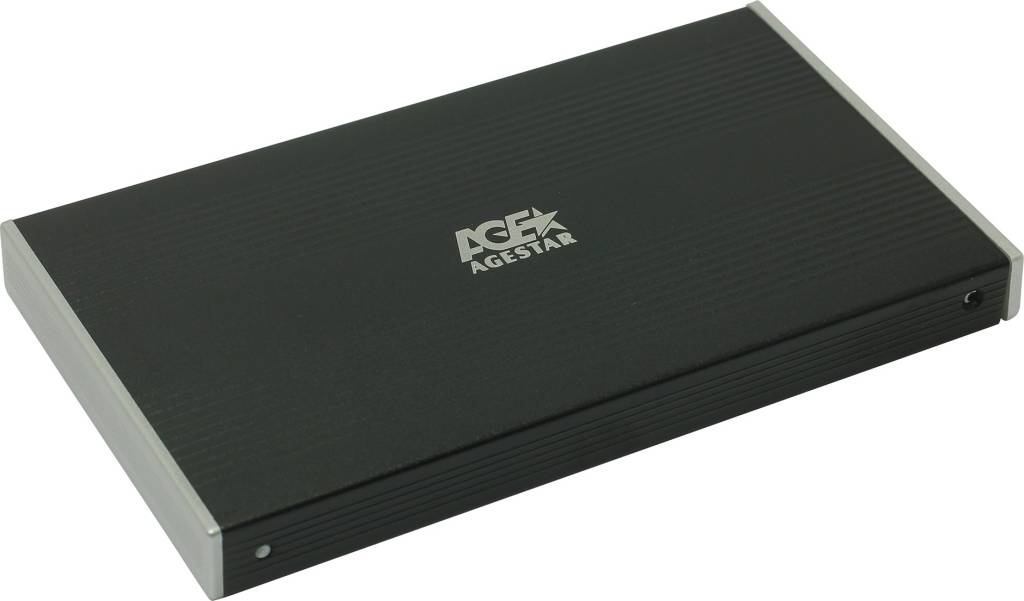    AgeStar [SUB2S-Black] (  2.5 SATA HDD, USB2.0, Al)