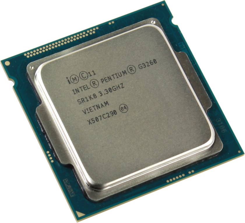   Intel Pentium G3260 3.3 GHz/2core/SVGA HD Graphics/0.5+3Mb/53W/5 GT/s LGA1150