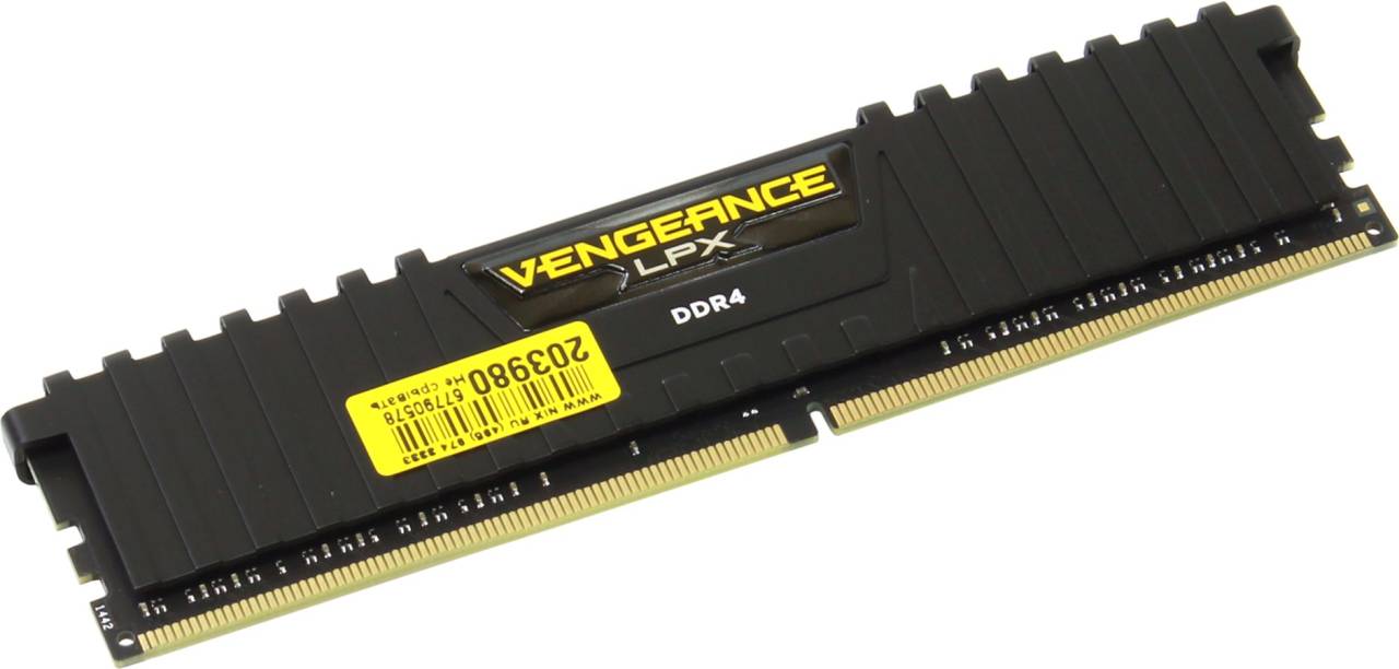    DDR4 DIMM  4Gb PC-19200 Corsair Vengeance LPX [CMK4GX4M1A2400C14]