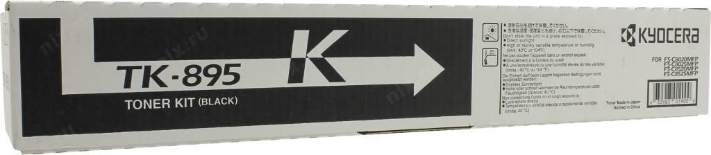  - Kyocera TK-895K Black (o)  FS-C8020/8025/8520/8525 12000  (1T02K00NL0)