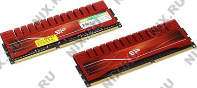    DDR3 DIMM  8Gb PC-12800 Silicon Power [SP008GXLYU16ANDA] KIT 2*4Gb CL9