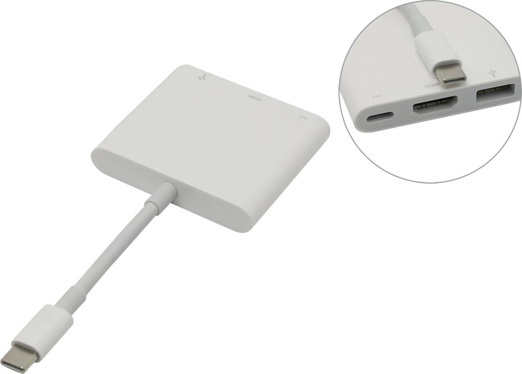  - Apple [MJ1K2ZM/A] USB-C Digital AV Multiport Adapter