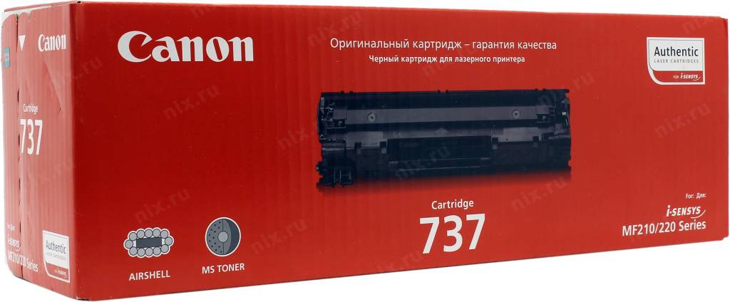  - Canon 737 Black (o)   i-SENSYS MF210/220/211/212w/216n/217w/226/229 9435B004(2)