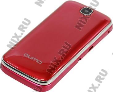   QUMO Push 246 Clamshell Red(QuadBand,,2.4 320x240,GSM+BT,microSD,0.08Mpx,63)