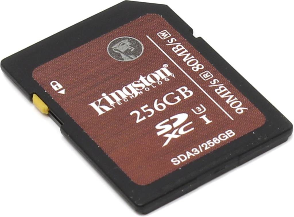    SDXC 256Gb Kingston [SDA3/256GB] UHS-I U3