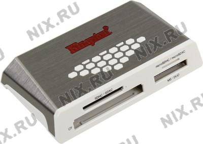   USB3.0 Kingston [FCR-HS4] CF/SDXC/microSDXC/MS(Pro/Duo) Card Reader/Writer