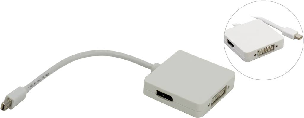  - miniDisplayPort(M) - > HDMI 19(F)/DisplayPort(F)/DVI(F) Telecom [TA554]