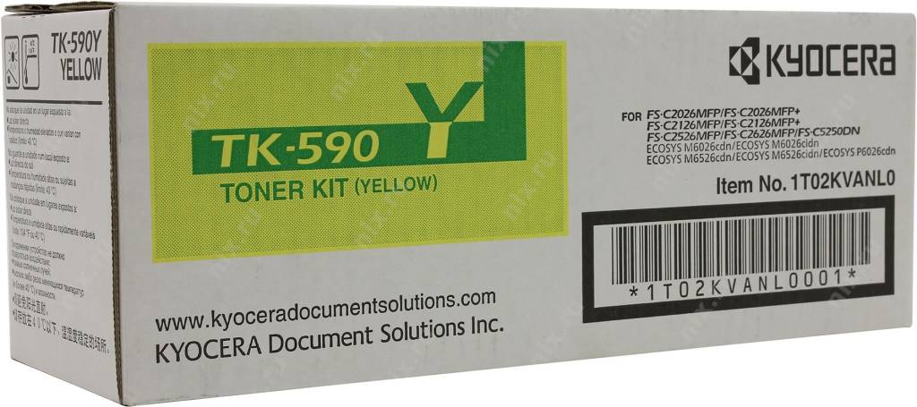  - Kyocera TK-590Y Yellow ()  FSC2026MFP/ 2126MFP  5000 