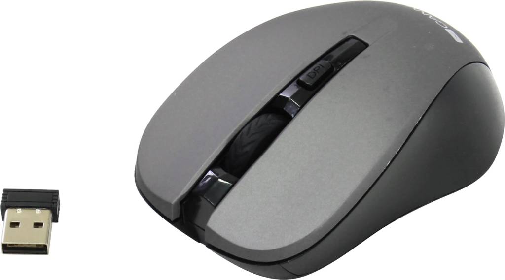   USB CANYON Wireless Optical Mouse [CNE-CMSW1G] Gray (RTL) 4.( )