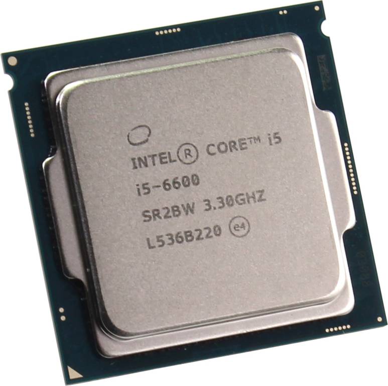   Intel Core i5-6600 3.3 GHz/4core/SVGA HD Graphics 530/1+6Mb/65W/ LGA1151