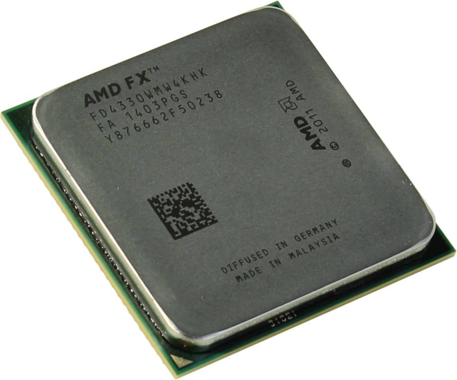   AMD FX-4330 (FD4330W) 4.0 GHz/4core/ 4+8Mb/95W/5200 MHz Socket AM3+