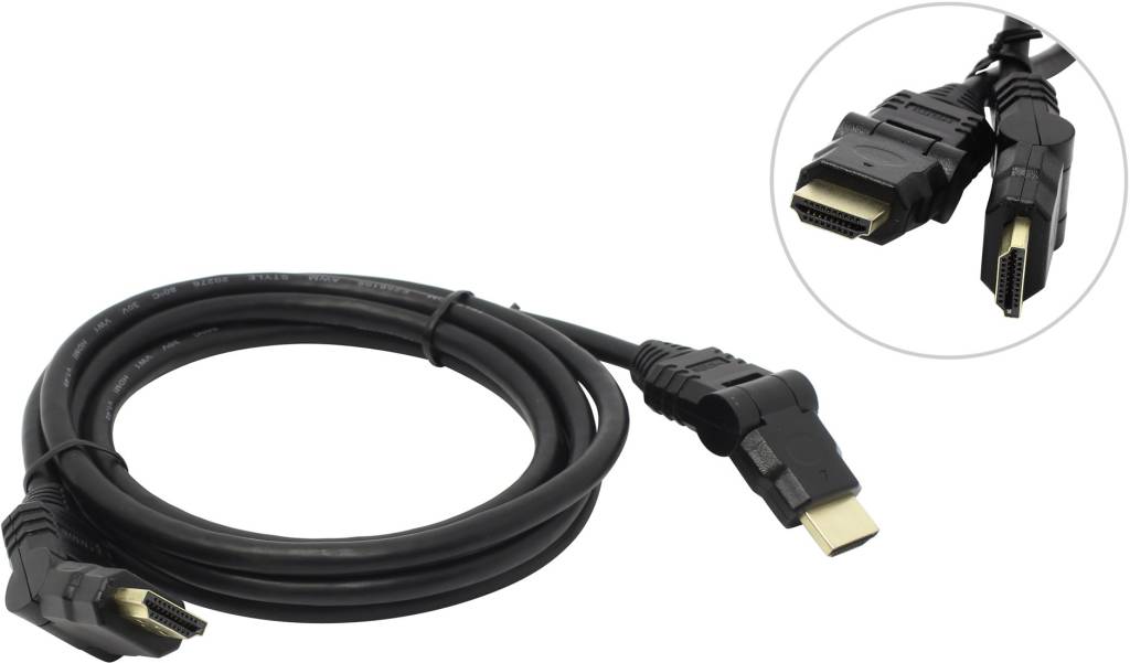   HDMI to HDMI (19M -19M)  1.0 v1.4 Telecom [CG501D-A180-2M] (.  180 