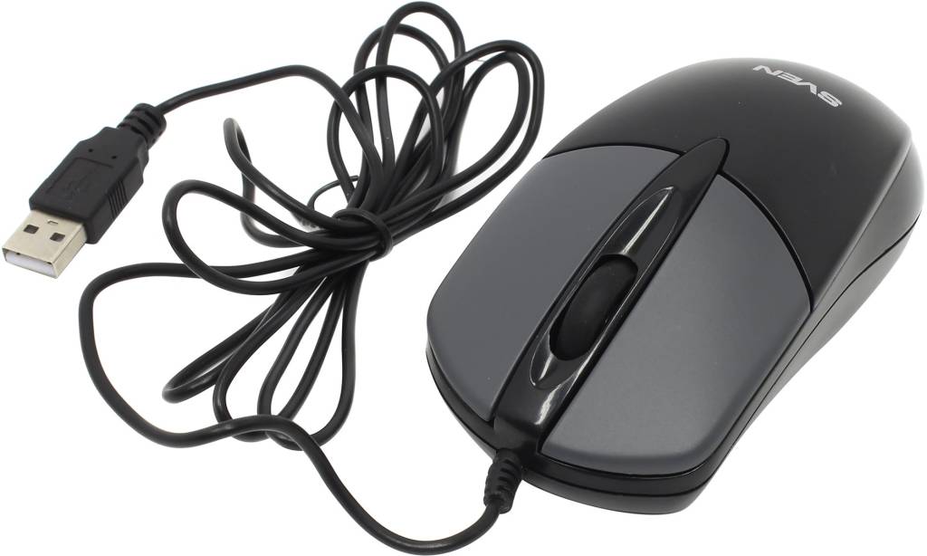   USB SVEN Optical Mouse [RX-112 Grey] (RTL) 3.( )
