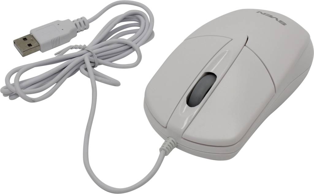   USB SVEN Optical Mouse [RX-112 White] (RTL) 3.( )