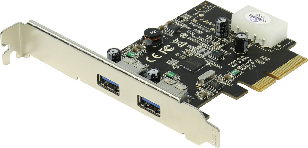   PCI-Ex4 USB3.1, 2 port-ext STLab U-1130 (RTL)