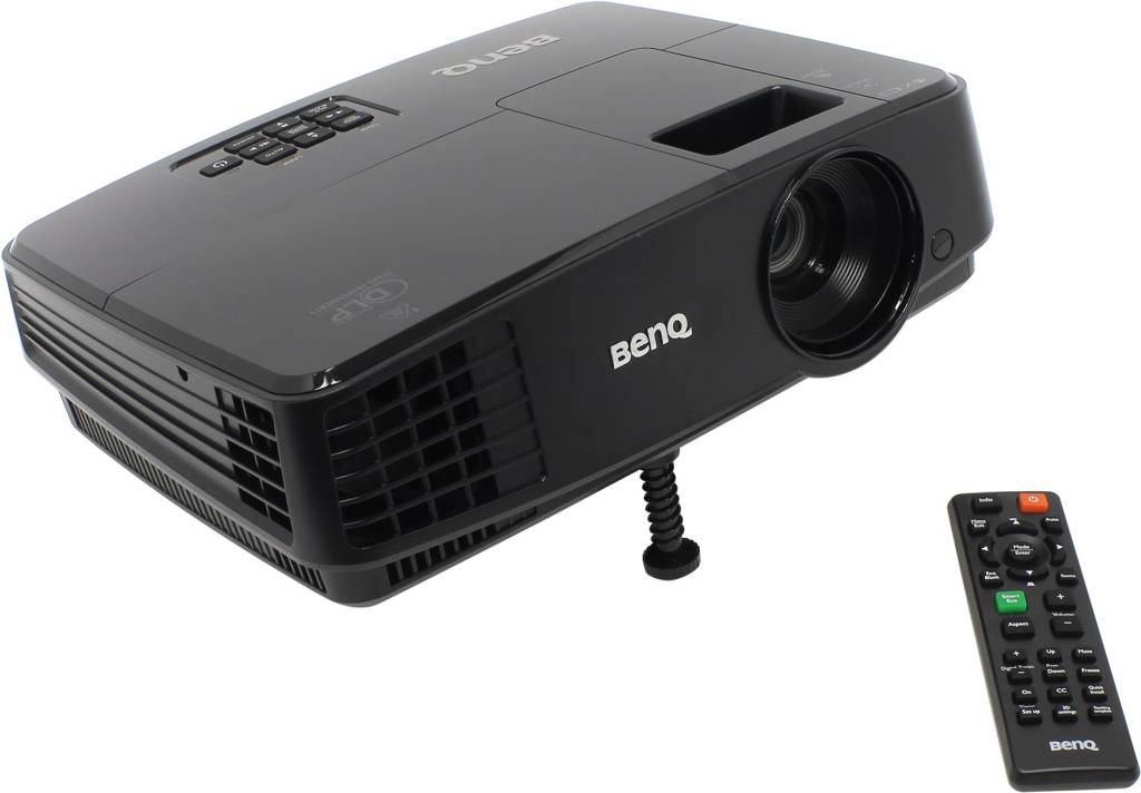   BenQ Projector MS506(DLP,3200 ,13000:1,800x600,D-Sub,RCA,S-Video,USB,,2D/3D)