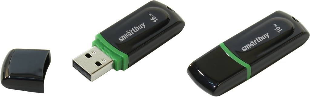   USB2.0 16Gb SmartBuy [SB16GBPN-K] (RTL)
