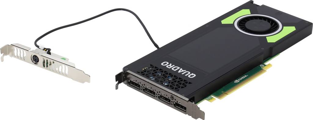   PCI-E 8Gb DDR-5 PNY VCQM4000-PB (RTL) 4xDP+SLI [NVIDIA Quadro M4000]