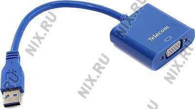 купить Адаптер USB3.0 -- > VGA Telecom [TA710]