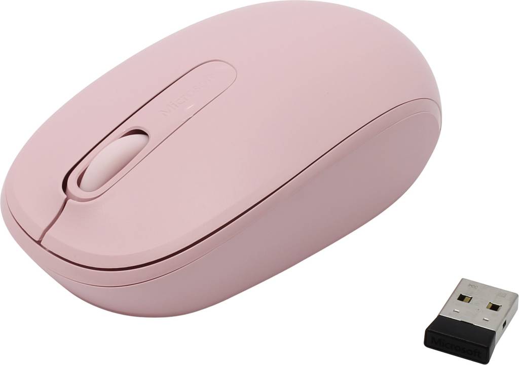   USB Microsoft Wireless Mobile 1850 Mouse (RTL) 3.( ) [U7Z-00024]
