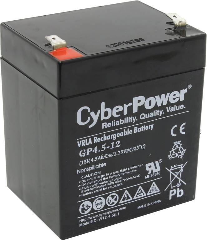   12V    4.5Ah CyberPower DJW12-4.5(L)  UPS