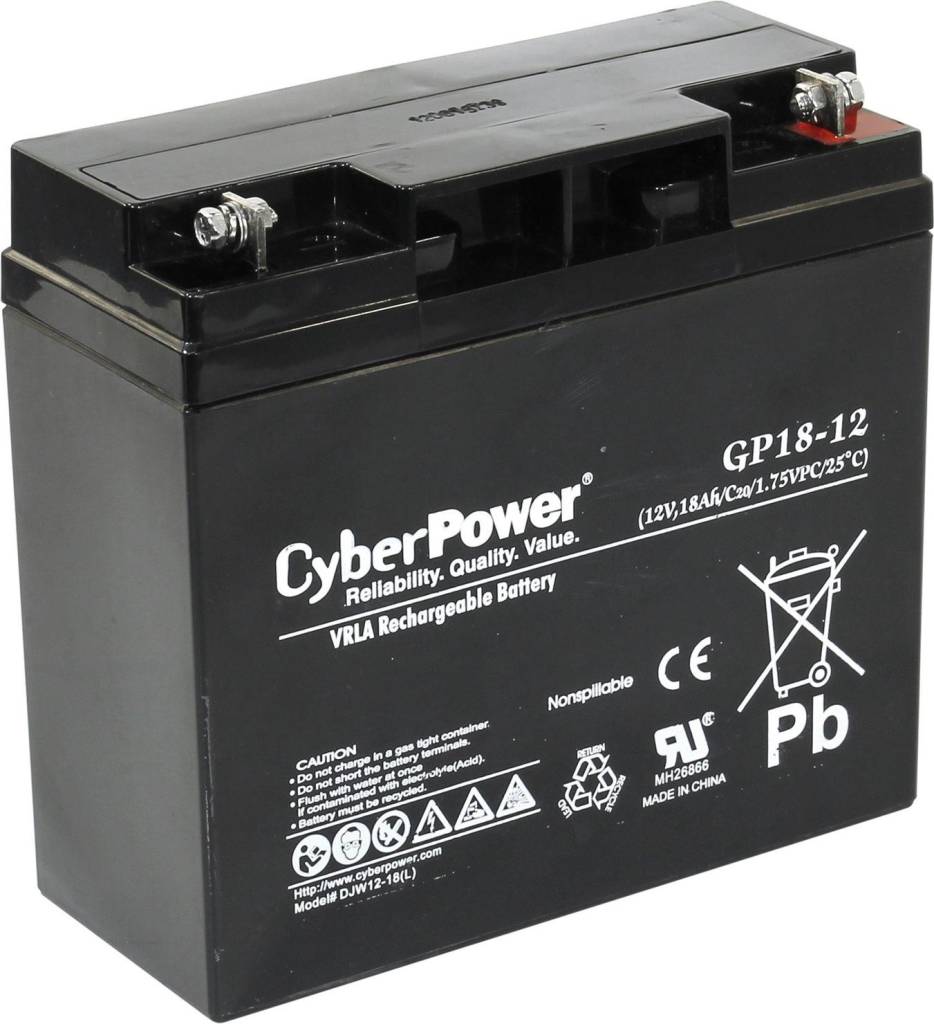   12V   18Ah CyberPower DJW12-18(L)  UPS