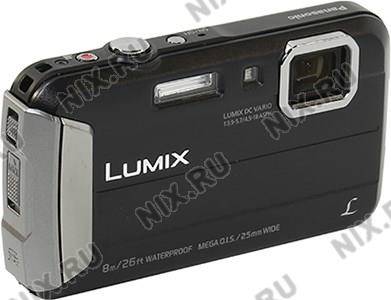    Panasonic Lumix DMC-FT30-K< Black >(16.1Mpx,25-100mm,4x,F3.9-5.7,JPG,SDXC,2.7,USB2.0,