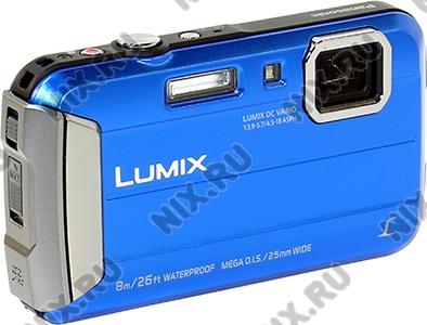    Panasonic Lumix DMC-FT30-A< Blue >(16.1Mpx,25-100mm,4x,F3.9-5.7,JPG,SDXC,2.7,USB2.0,A