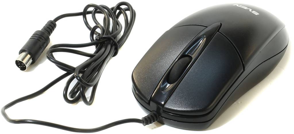   PS/2 SVEN Optical Mouse [RX-112 Black] (RTL) 3.( )