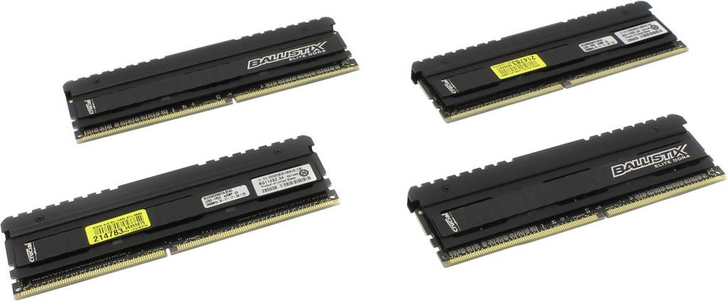    DDR4 DIMM 16Gb PC-21300 Crucial Ballistix [BLE4C4G4D26AFEA] KIT 4*4Gb CL16