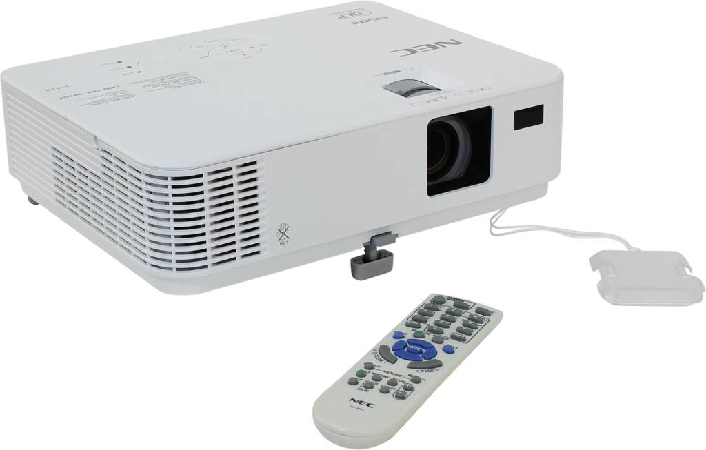   NEC Projector V302WG(DLP,3000 ,10000:1,1280x800,D-Sub,HDMI,RCA,LAN,,2D/3D)
